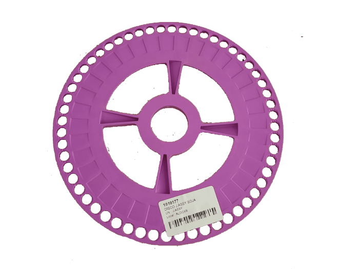 Disco J.Assy Soja Rampflow Titanium 56 Furos Lilas - 9M