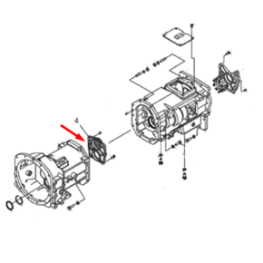Tampa Da Embreagem Hsg-Trg250
