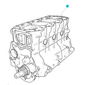 Ega-Crankcase Case Sub Assy