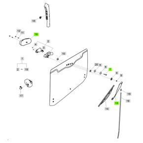 Motor - Wiper Kit Xr3000/Xr4000
