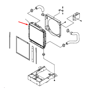 Radiator-4Row-Trg170