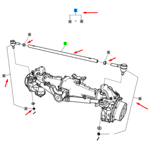 Tie Rod Assy-G610