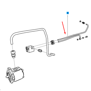Pipe Assy-M/Pressure-G823
