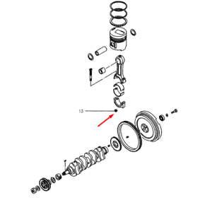 Nut-Con Rod-Egq120