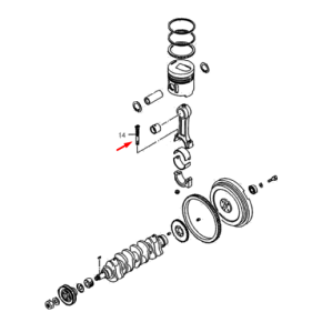 Bolt-Con Rod-Egq120