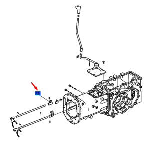 Adaptador-Câmbio Principal (1-2) -Trg290