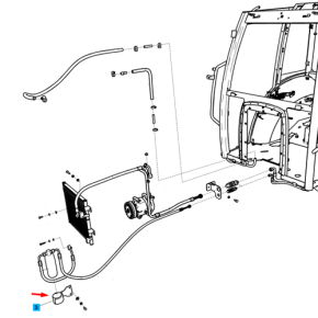 Suporte - Receptor Drier-Trg865