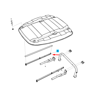 Bracket-Roof Upper-Trg880