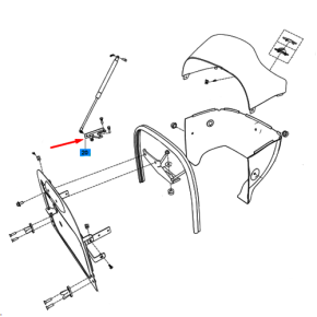 Suporte – Mola De Gás -Trg880