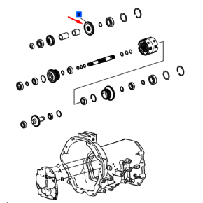 Engrenagem-Frontal Drv 40R-Trg281