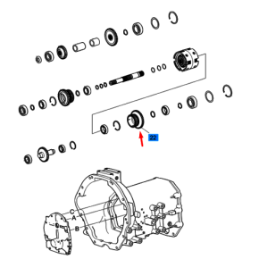 Engrenagem-Frontal Direção 42L-Trg281