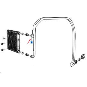 Mangueira Cooler Retorno-Trg640