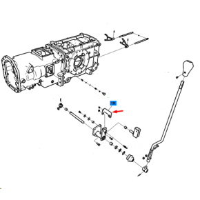 Suporte - Alavanca Interruptor-Trg291