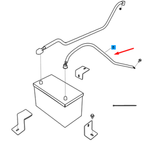 Cable-Battery(-)-Trg740