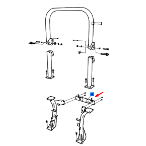 Quadro Rops Traseiro-Trg880