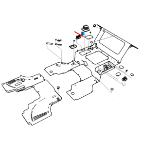 Tampa Remota_Controle-Trg861