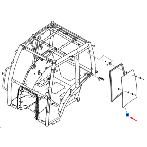 Vidro Lateral(Ld)-Janela-2011-U-Trg863