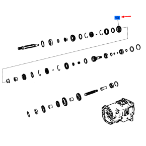 Engrenagem-M/Drv 4Th-Trg281