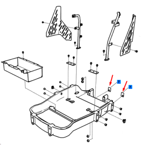 Espaçador-Motor Frame-Trg210