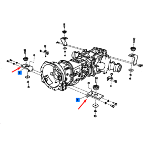 Bracket-Front Step-Trg840