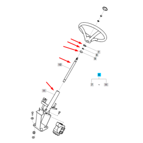 Column Assy-Steering-G630