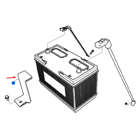 Braçadeira-Bateria Lsmb-U-Trg740