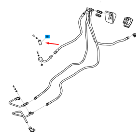 Suporte - Braçadeira Mangueira Trg630