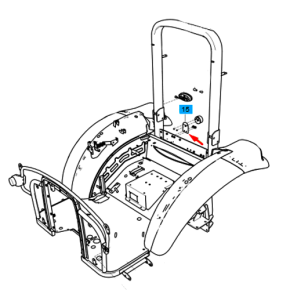 Suporte - Back Lamp-Trg760