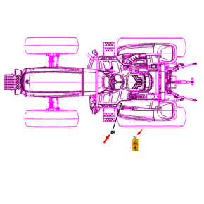 Adesivo-Fender Caution-Trg980
