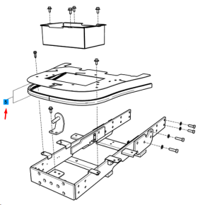 Suporte Assy-Battery-Trg210