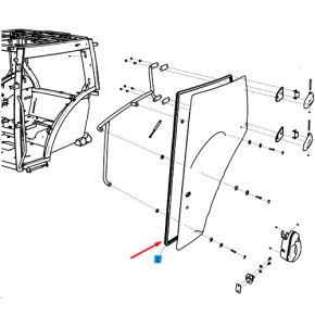 Weather Strip-Door-H-Trg862