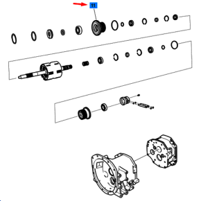 Engrenagem-R/Drv (39R) -Trg281