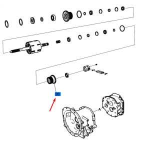 Engrenagem-Frontal Drv (35L) -Trg281