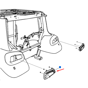 Lampada Conjunto-Rear Combi(Lh)-Trg760
