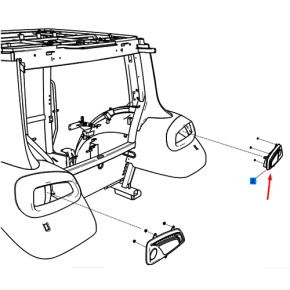 Lampada Conjunto-Rear Combi(Rh)-Trg760