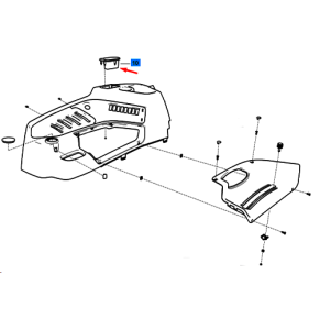 Cover-Air Brake-Blank-H-Trg864