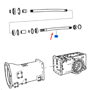 Shaft-Pto Connect-Trg287