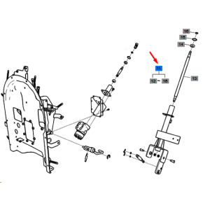 Coluna Assy-Steering-H-G630