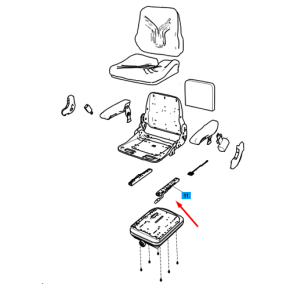 Sub Kit-Slide Rail-Trg850