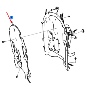Insulation-Pedal-Frame-Fr-H-Trg868