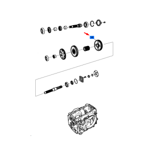 Engrenagem-Pto Drvn 1St-Trg287