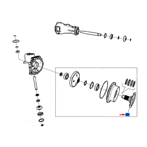 Eixo-Front Axle-Trg400