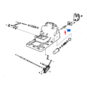 Rod-Draft Spring-Trg820