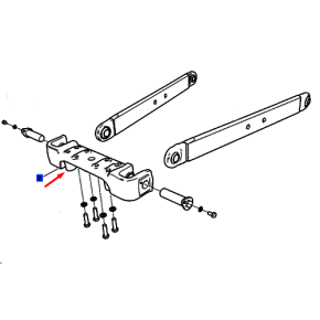 Dobradiça-Lower-Link-Lsmb-Trg896