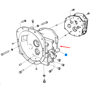 Housing-Clutch Front-Trg250
