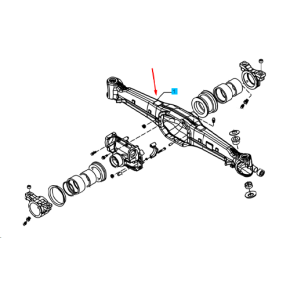 Axle Beam-Carr