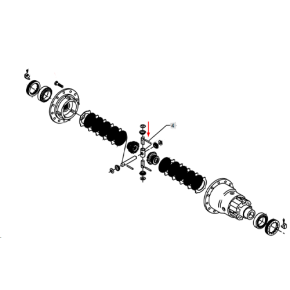 Pin D7X65-Carr