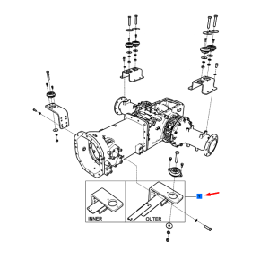 Suporte-Mount-Frt-Lh-Lsmb-H-Trg840