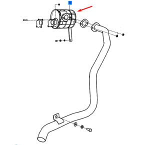 Silencioso Assy-Trg 150