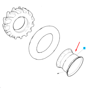 Wheel Assy-Dw20X30-H-Lsmb-Trg490